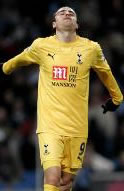 Dimitar Berbatov has just missed his chance to score deserved goal to cap a fantastic individual performance