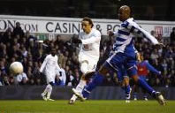 Dimitar Berbatov scoring Spurs first goal today