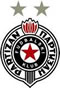 The club logo of FK Partizan