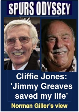Cliffie Jones: Jimmy Greaves saved my life