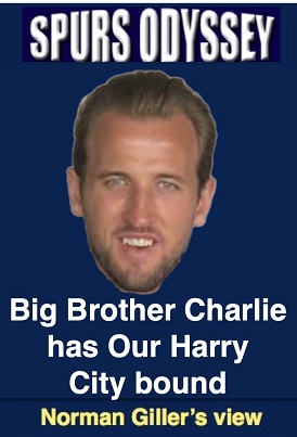 Big Brother Charlie has Our Harry City bound