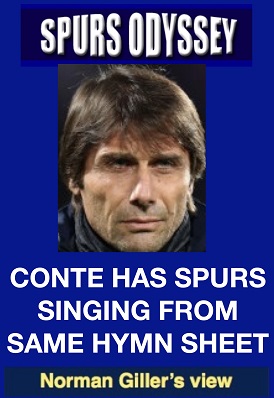 Conte has Spurs singing from the same hymn sheet