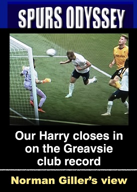 Our Harry closes in on the Greavsie club record