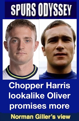 Chopper Harris lookalike Oliver promises more