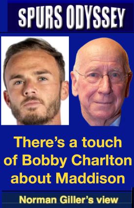 There's a touch of Bobby Charlton about James Maddison