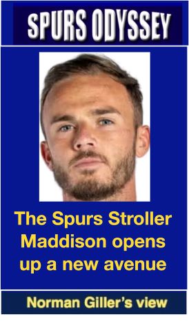 The Spurs stroller Maddison opens up a new avenue