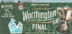 The Worthington Cup Final Ticket