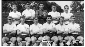 Bill Brown is pictured here with the 1962 Cup winning team