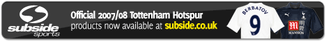 Get your Spurs kit from Subside Sports!