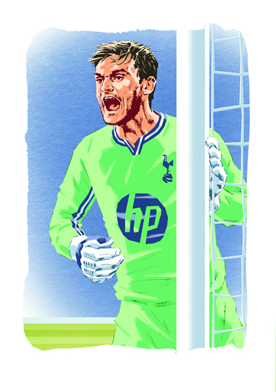Spurs goalkeeper Hugo Lloris
