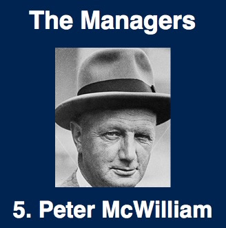 Spurs' fifth manager Peter McWilliam who won us our second FA Cup in 1921