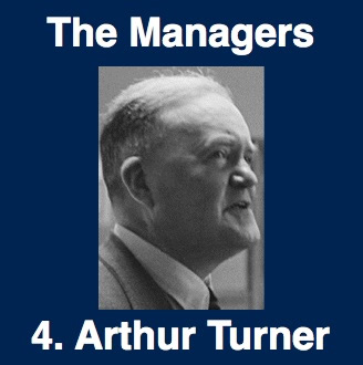Spurs' fourth manager - Arthur Turner