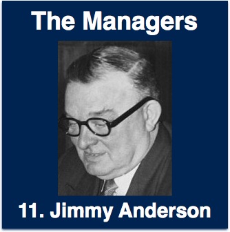 Spurs' eleventh manager - Jimmy Anderson