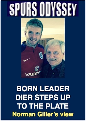 Born leader Dier steps up to the plate