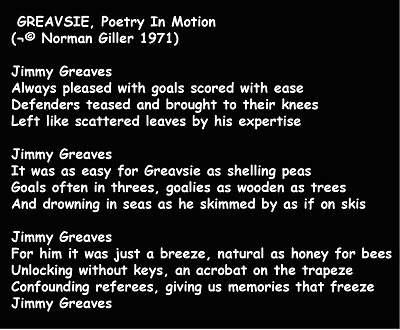 Greavsie - Poetry in motion