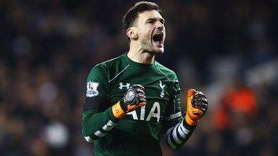 Spurs goalkeeper and captain Hugo Lloris