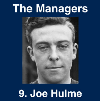 Spurs' ninth manager - Joe Hulme