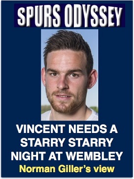 Vincent needs a Starry, Starry Night at Wembley