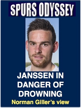 Janssen in danger of drowning