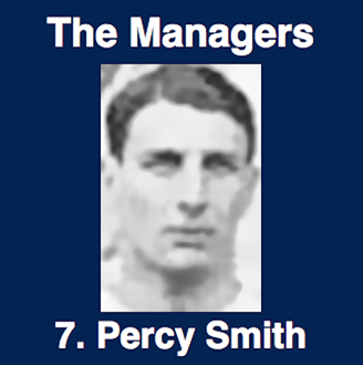 Spurs' seventh manager - Percy Smith