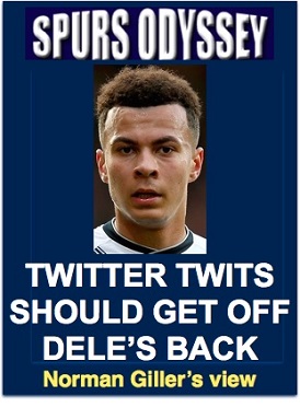 Twitter Twits should get off Dele's back
