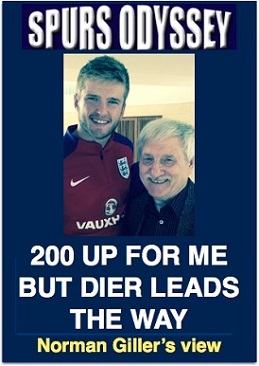 200 up for me but Dier leads the way