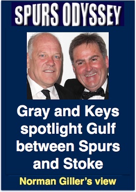 Gray and Keys spotlight gulf between Spurs and Stoke