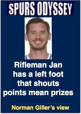 Rifleman Jan has a left foot that shouts points mean prizes