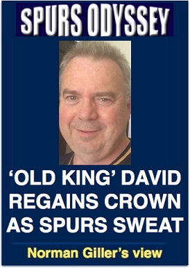 Old King David regains crown as Spurs sweat