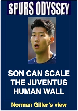 Son can scale the Juventus human wall