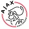 The club logo of Ajax Amsterdam