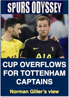 Cup overflows for Tottenham Captains