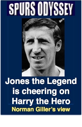 Jones the Legend is cheering on Harry the Hero