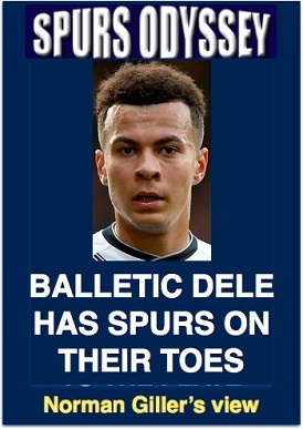 Balletic Dele has Spurs on their toes