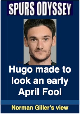 Hugo made to look an early April Fool