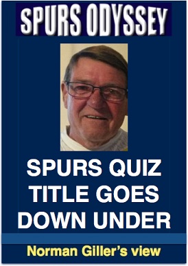 Spurs quiz title goes down under
