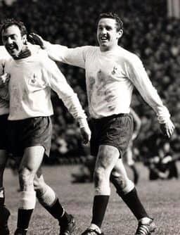 Jimmy Greaves and Dave Mackay