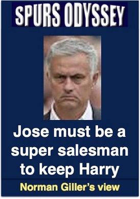 Jose must be a super salesman to keep Harry