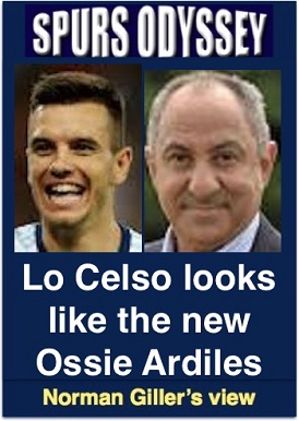 Lo Celso looks like the new Ossie Ardiles