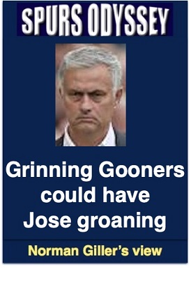 Grinning Gooners could have Jose groaning