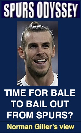 Time for Bale to bail out from Spurs?