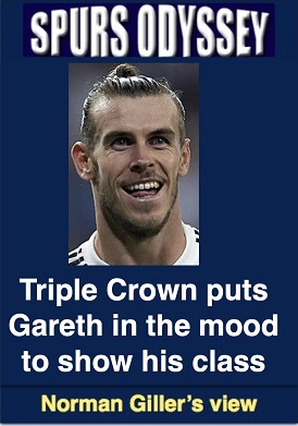 Triple Crown puts Gareth in the mood to show his class
