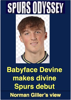 Babyface Devine makes divine Spurs debut