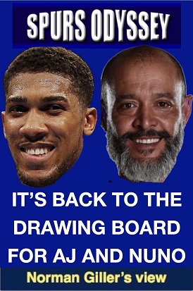 It's back to the drawing board for AJ and Nuno