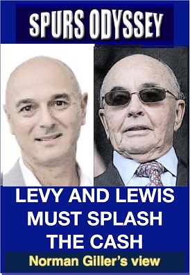 Levy and Lewis must splash the cash