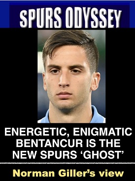 Energetic,enigmatic Bentancur is the new Spurs Ghost