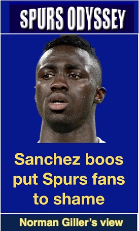 Sanchez boos put Spurs fans to shame