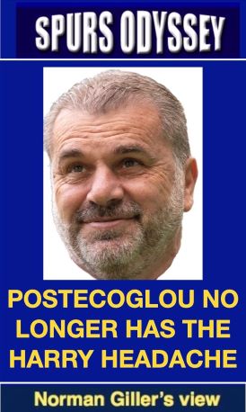 Postecoglou no longer has the Harry headache