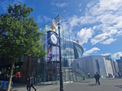 The Tottenham clock, 06.08.23