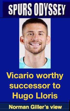 Vicario worthy successor to Hugo Lloris